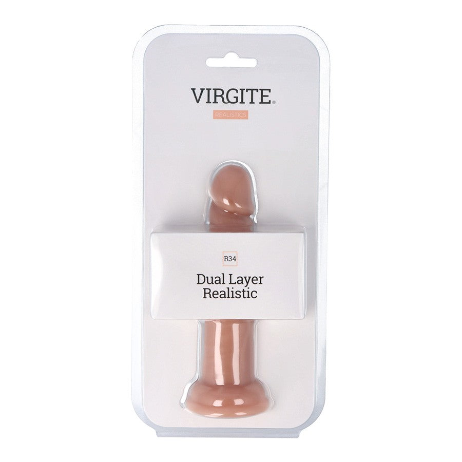 Dildo Dual Layer Realistic 16,5CM R34