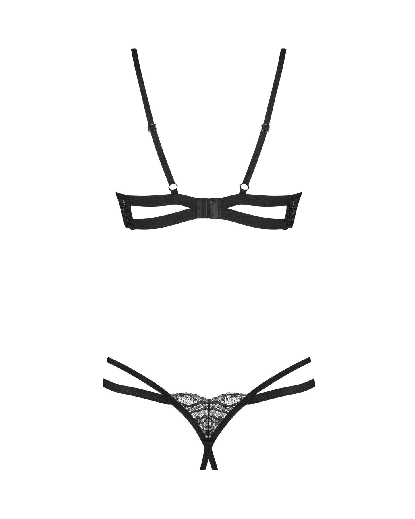 Obsessive Set 2 Piezas Nutris Negro M/L