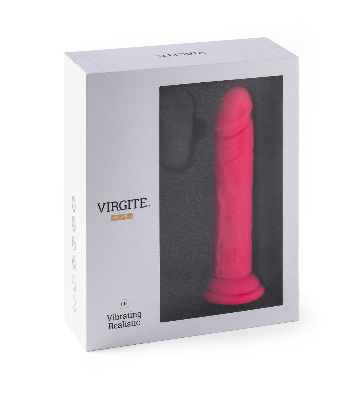 Realístico R15 16,5CM con Control Remoto Rosa