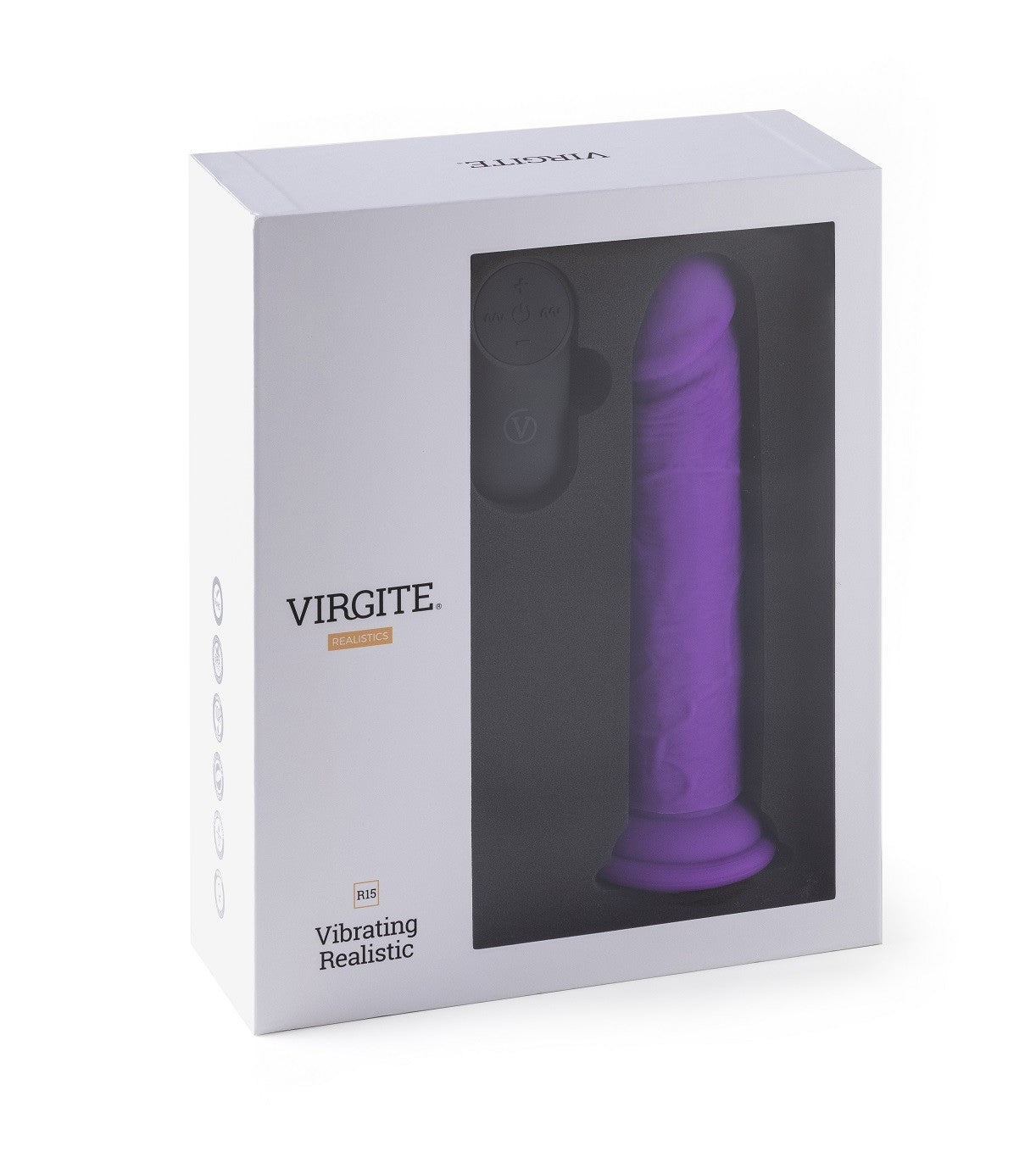 Realístico R15 16,5CM con Control Remoto Morado