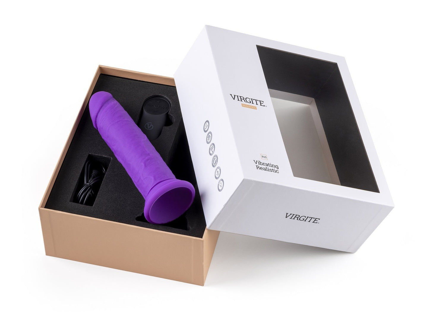 Realístico R15 16,5CM con Control Remoto Morado