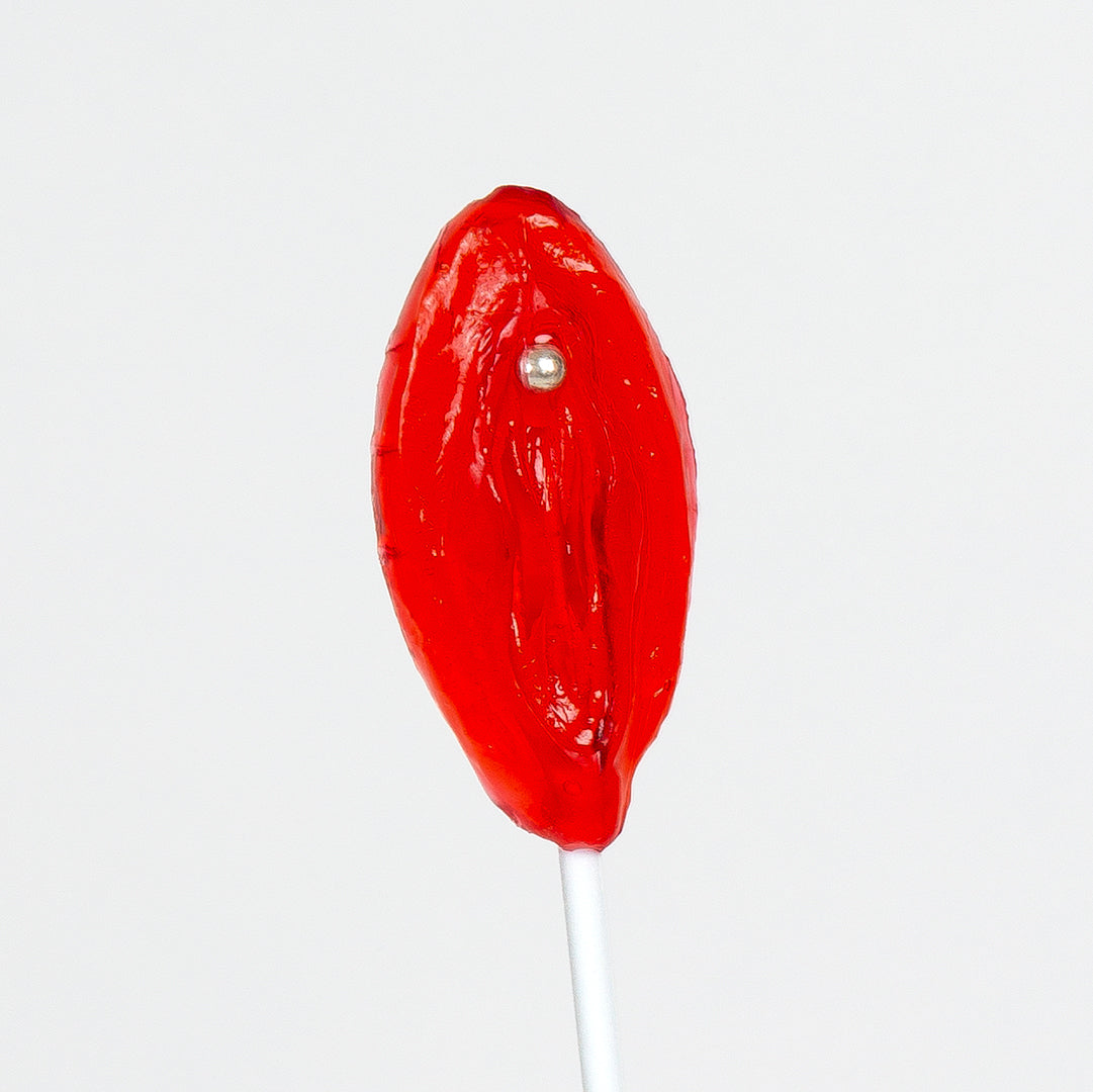 Piruleta Vulva Gominola Fresa