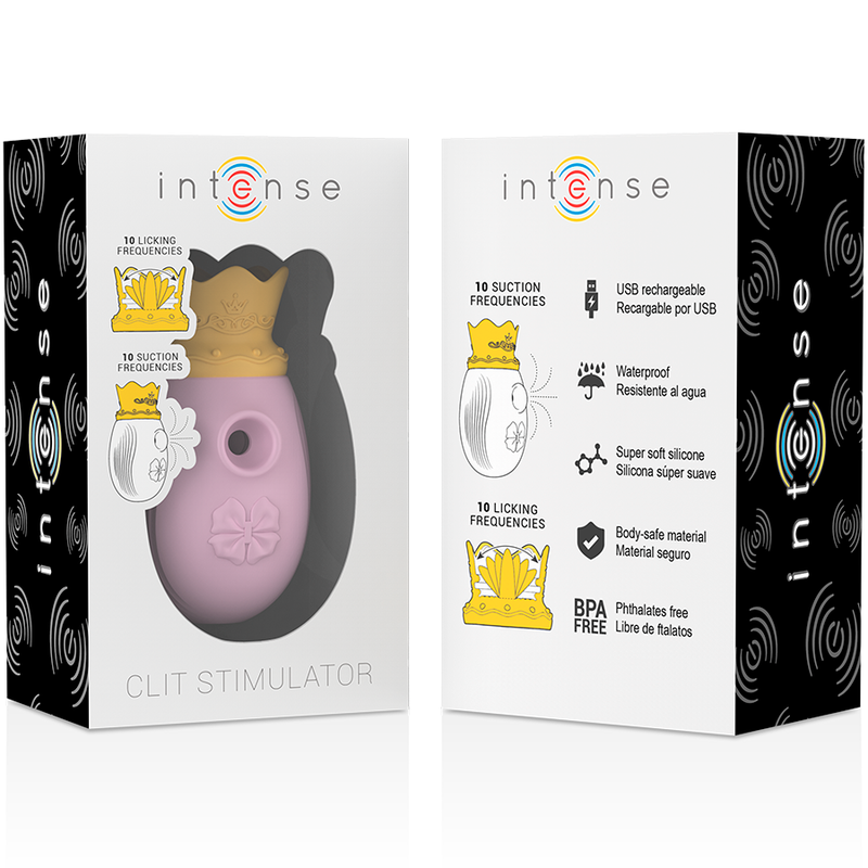 Succionador con Lengua Intense Rosa