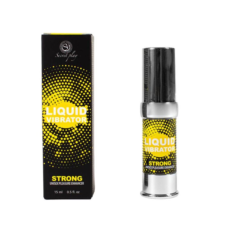 Vibrador Líquido Unisex Estimulador Secret Play STRONG