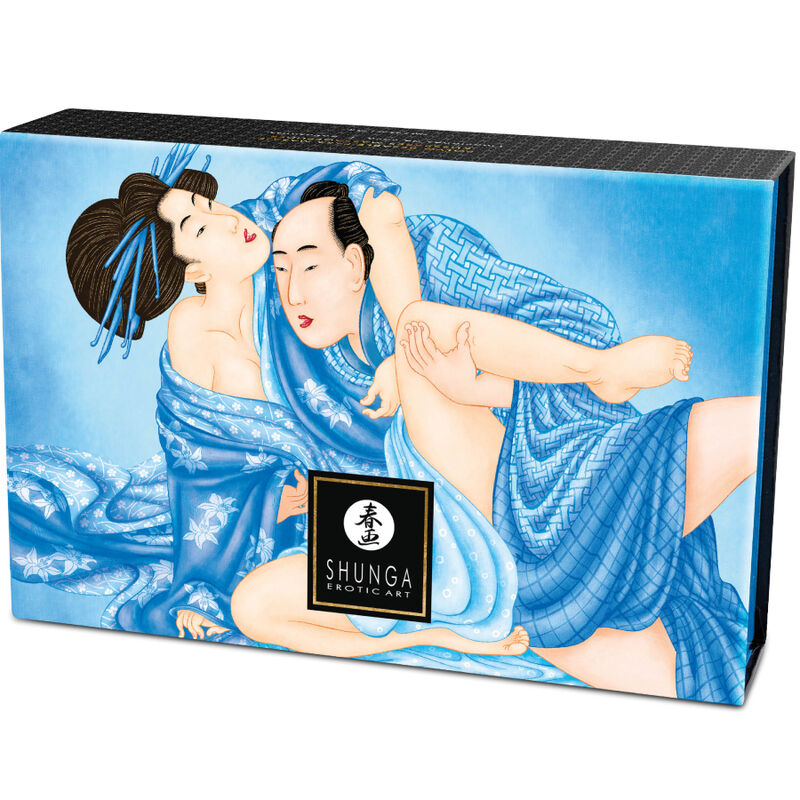 Shunga Polvos de Masaje con Pluma Sabor Coco