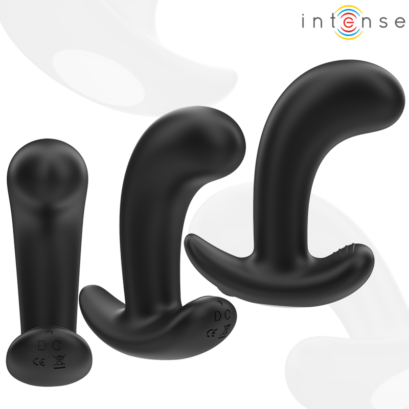 Plug Anal 10 Velocidades Control Remoto Recargable Negro