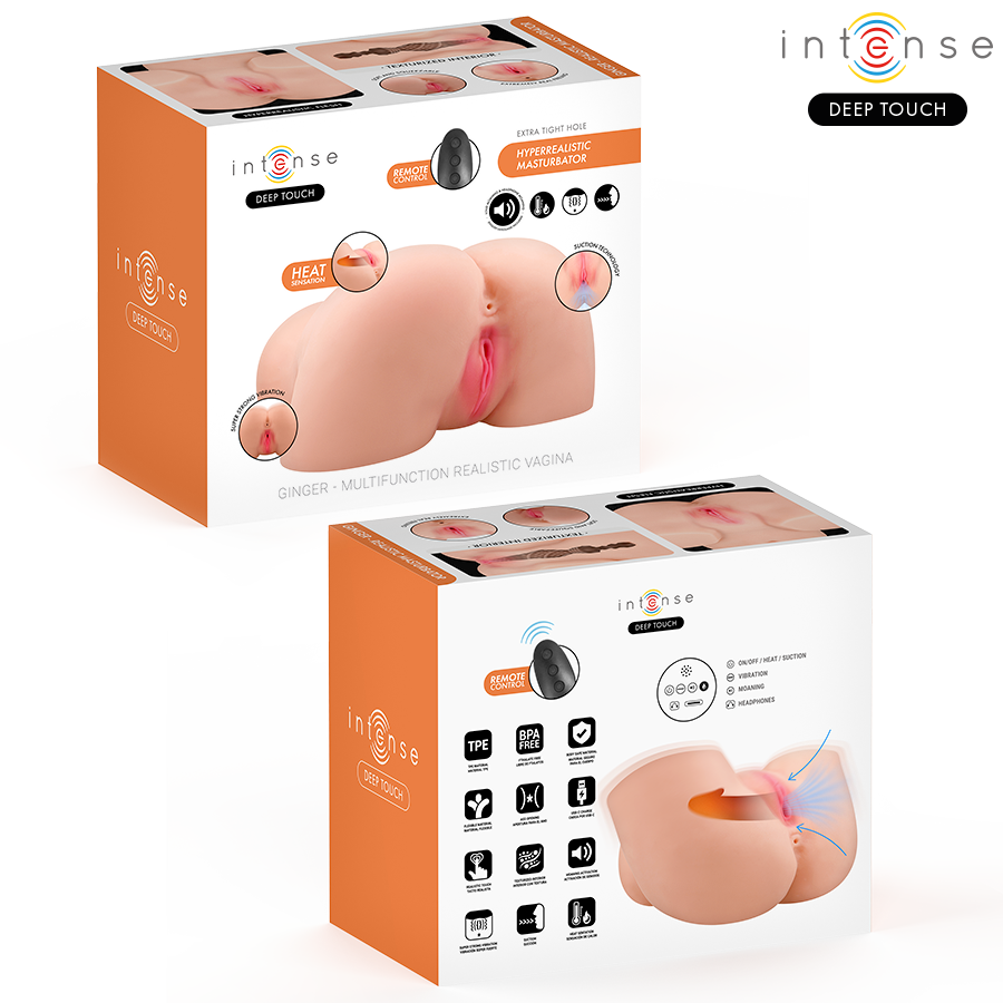 Masturbador Vagina con Succión, Calor, Vibración y Voz 5,3 KG