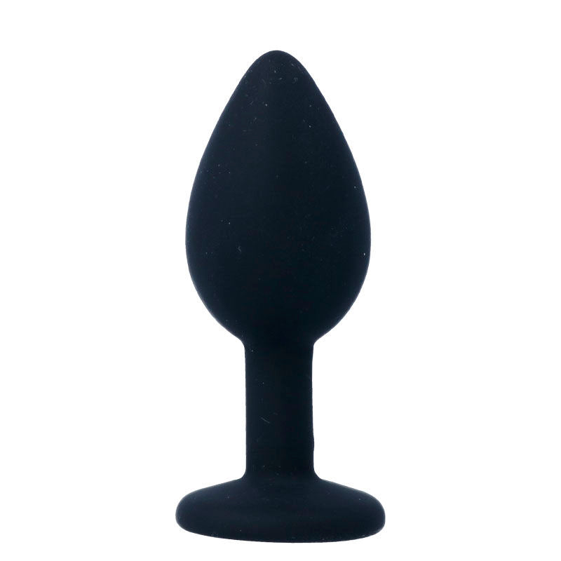 Plug Joya Anal Silicona Intense Negro S