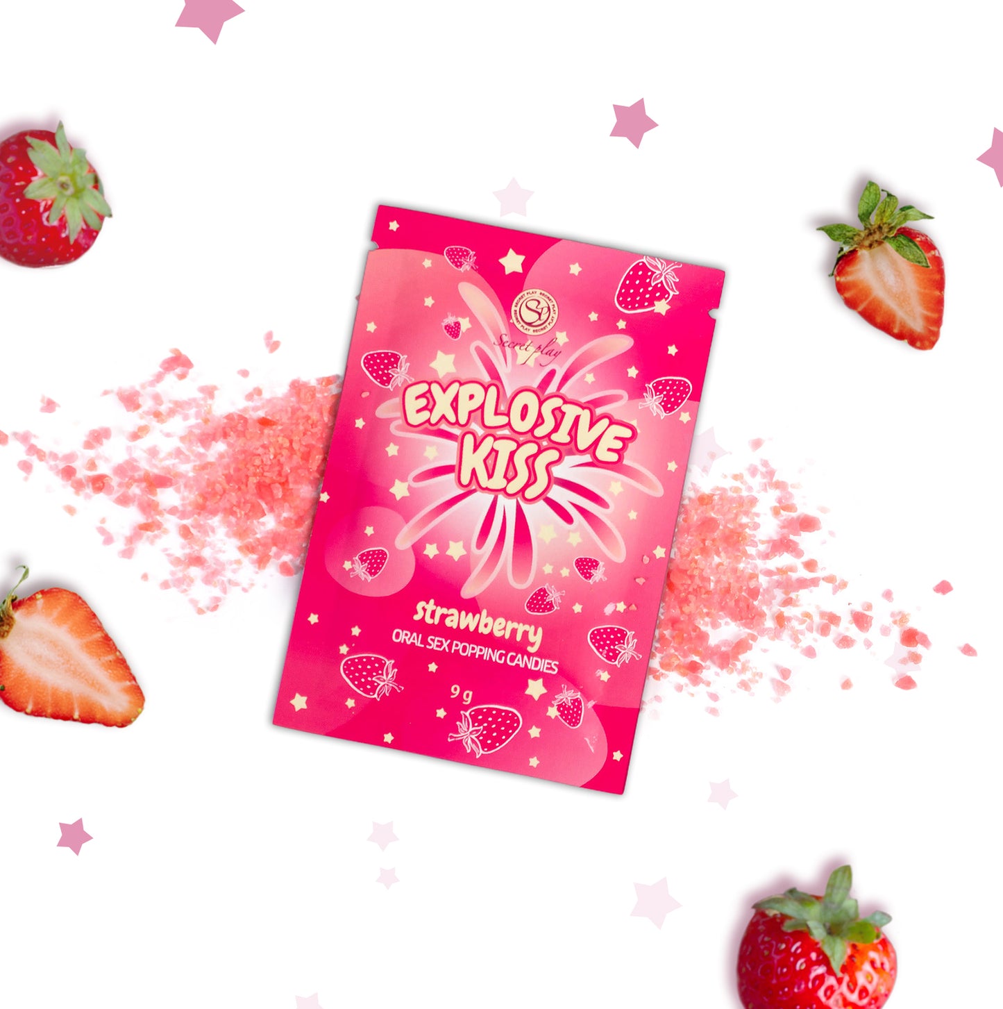 Caramelos Explosivos Fresa