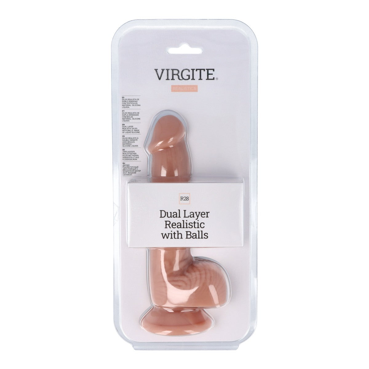 Dildo Dual Layer Realistic 20CM R28
