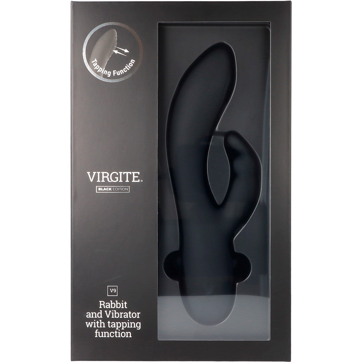 Vibrador Tapping Punto G Recargable V9 Negro