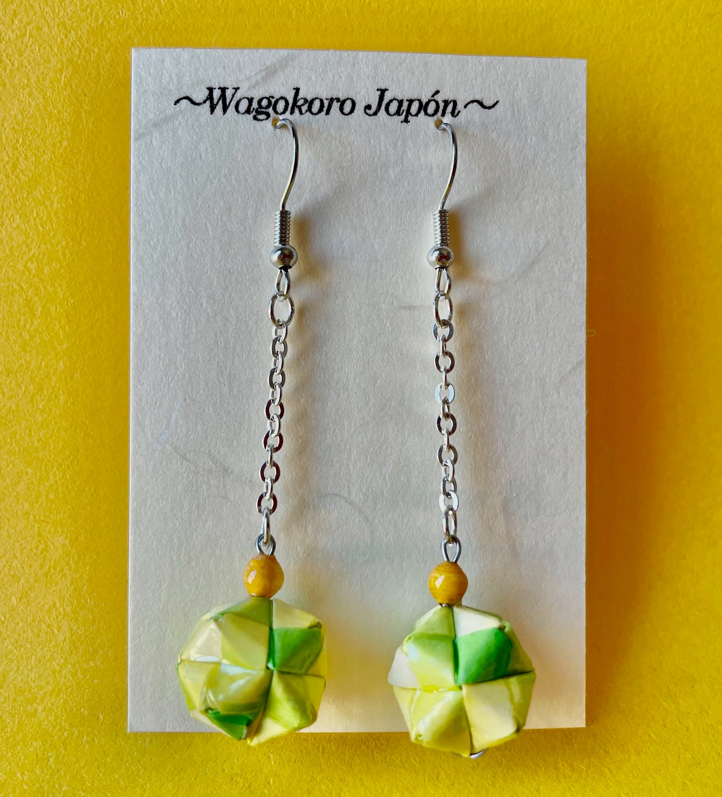 Wagokoro Japón Pendientes Kusudama Model 4