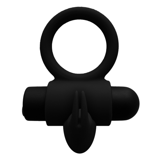 Anillo Vibrador E9 Negro Recargable USB