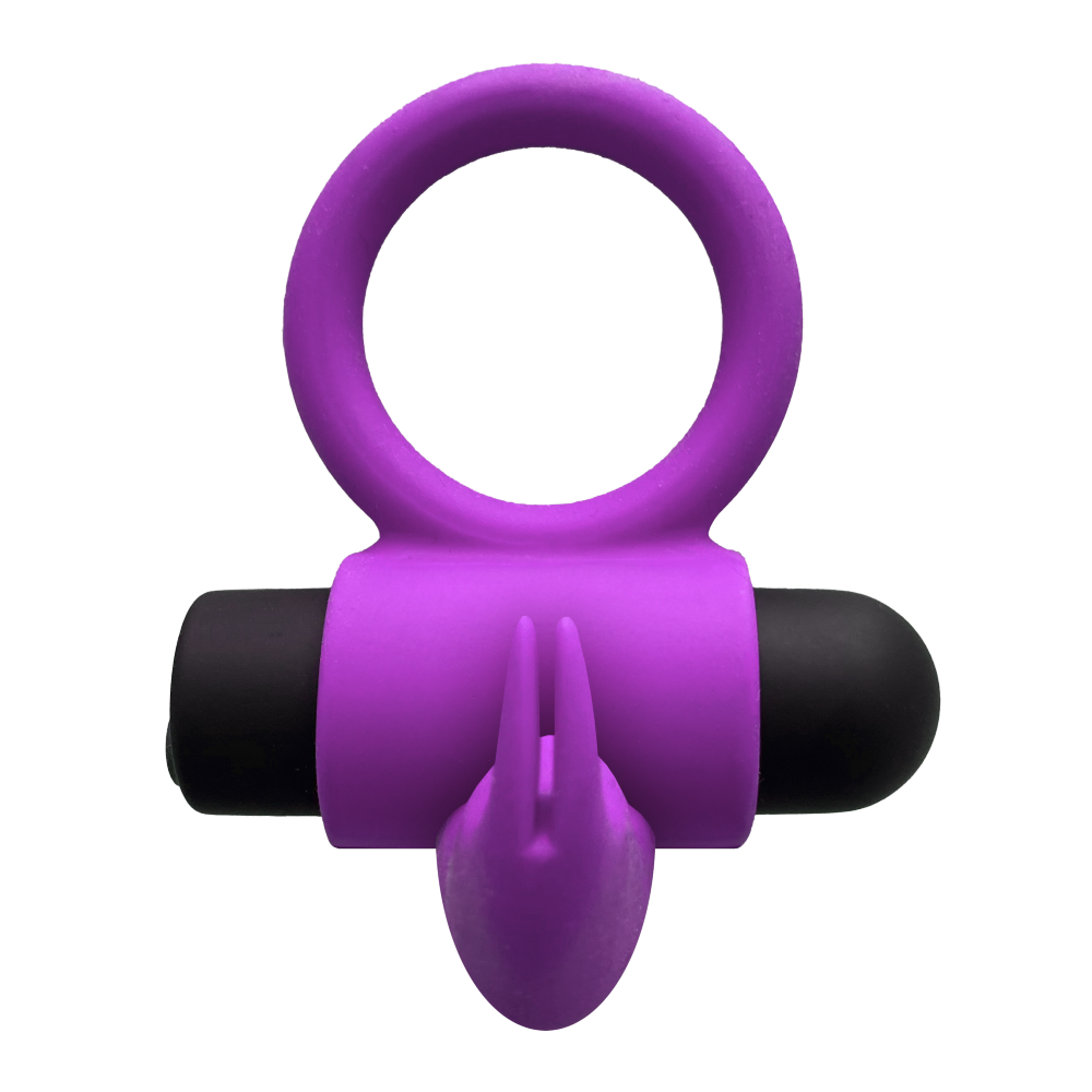 Anillo Vibrador E9 Lila Recargable USB