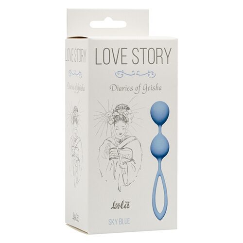 Bolas Chinas Love Story Kegel Blue Sky