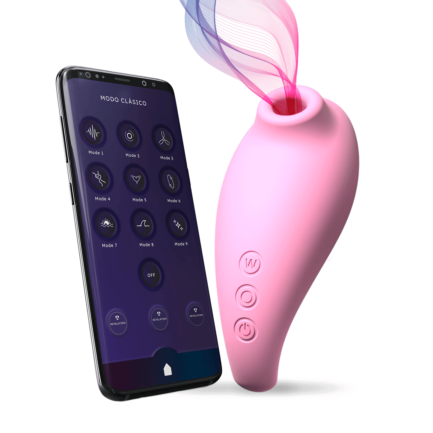 Succionador Clítoris Revelation Control Remoto App