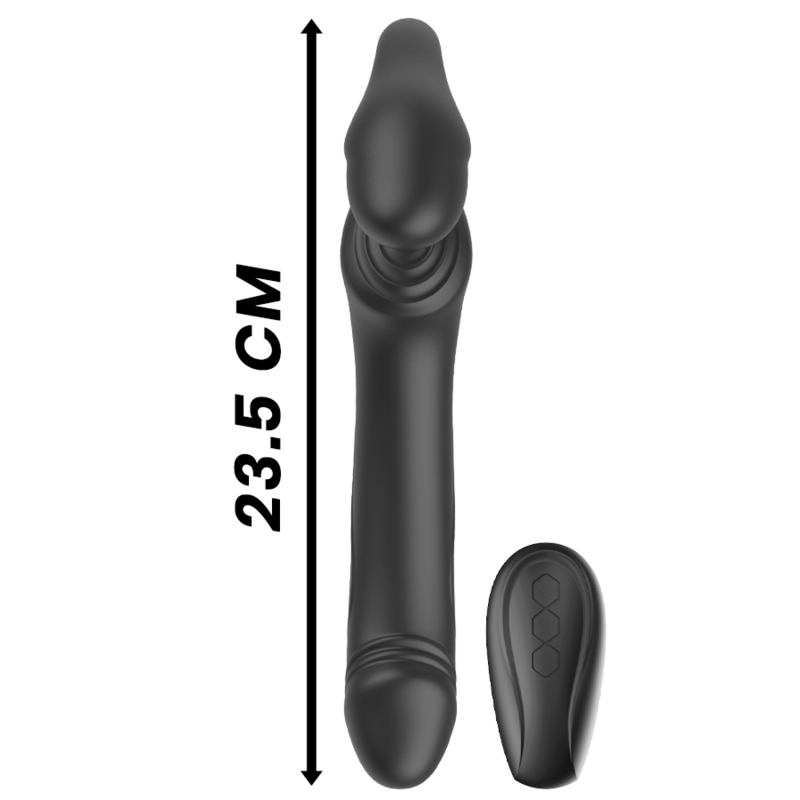 Arnés Doble Vibrador Control Remoto 3 Motores