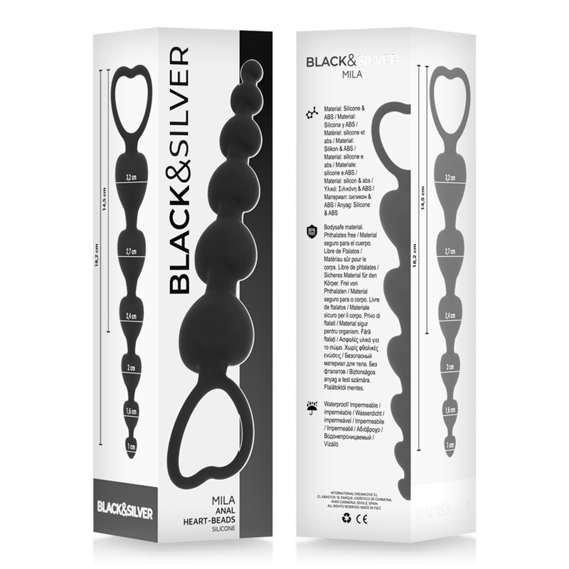 Cadena Anal 18CM Silicona