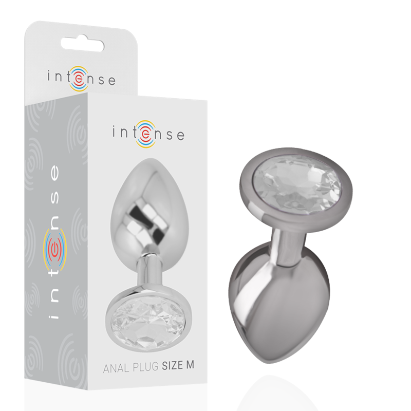 Plug Anal Intense Joya M Plata