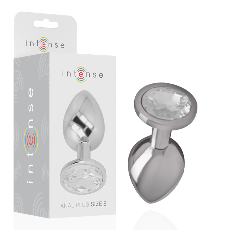 Plug Anal Intense Joya S Plata