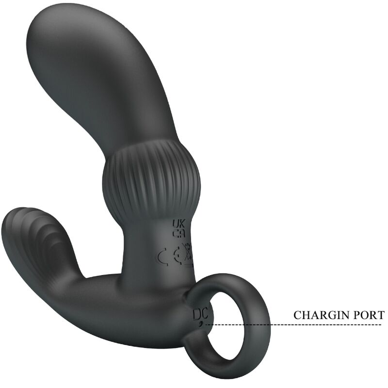 Masajeador Vibrador Prostático Anal  Negro