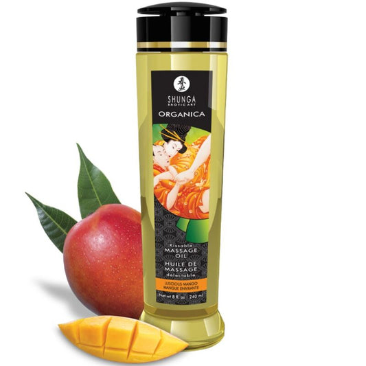 Aceite de Masaje Shunga Orgánico Mango 240 ML