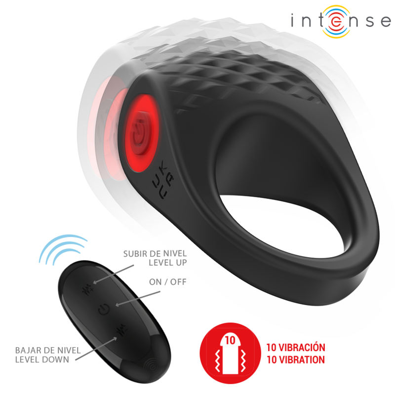 Anillo Vibrador con Control Remoto