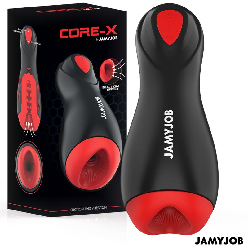 Masturbador Core X Succión y Vibración