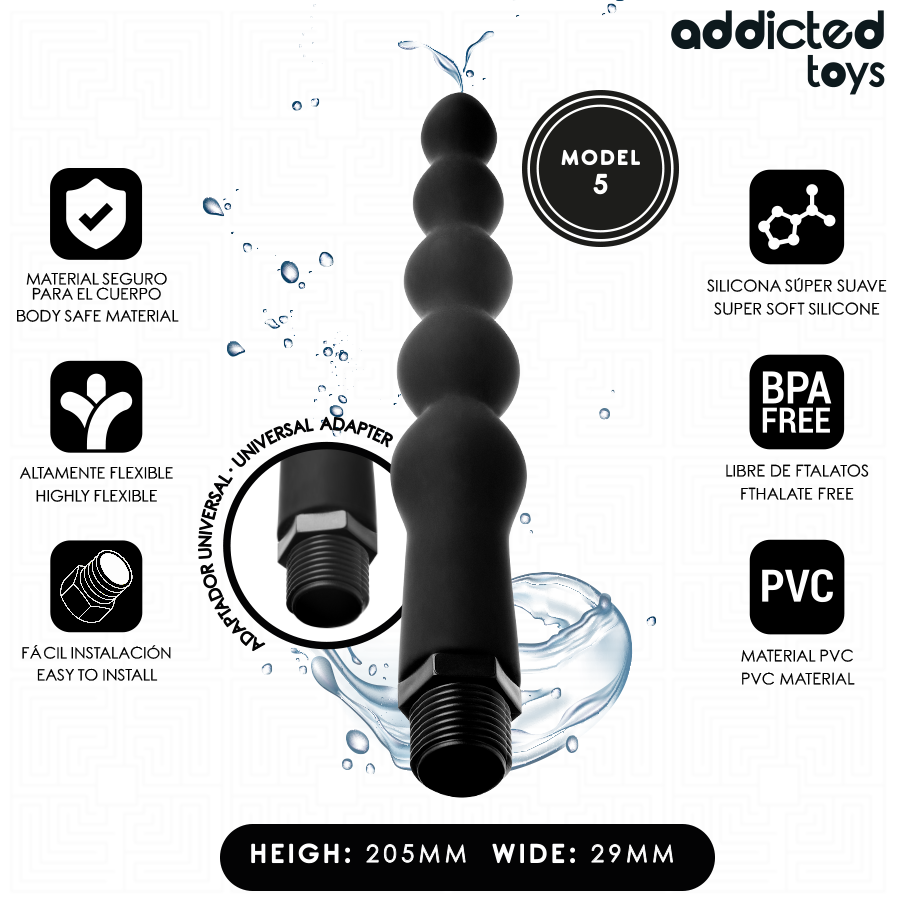 Limpiador Anal Adaptador Universal
