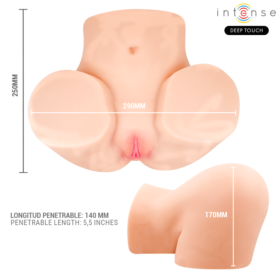 Masturbador Vagina con Succión, Calor, Vibración y Voz 5,3 KG