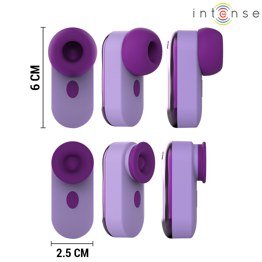 Mini Succionador de Clítoris Violeta USB