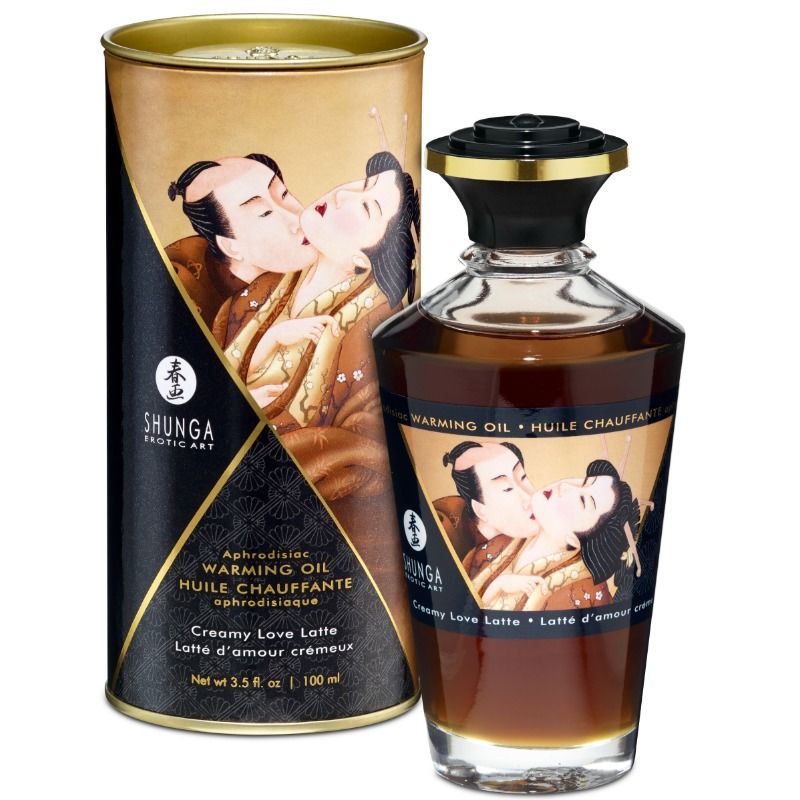 Shunga Aceite Afrodisíaco Calor Café 100ML