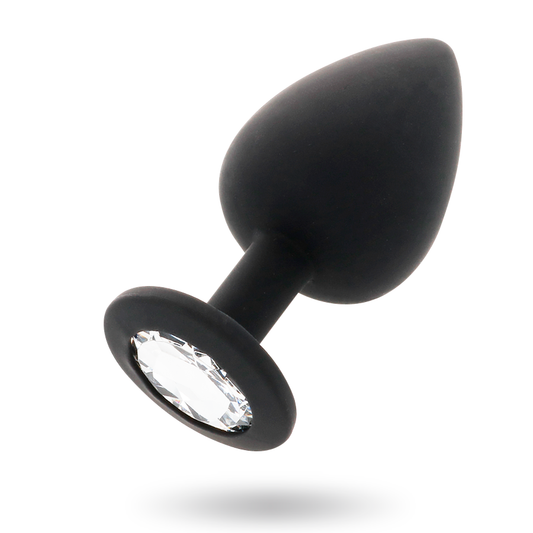 Plug Joya Anal Silicona Intense Negro S