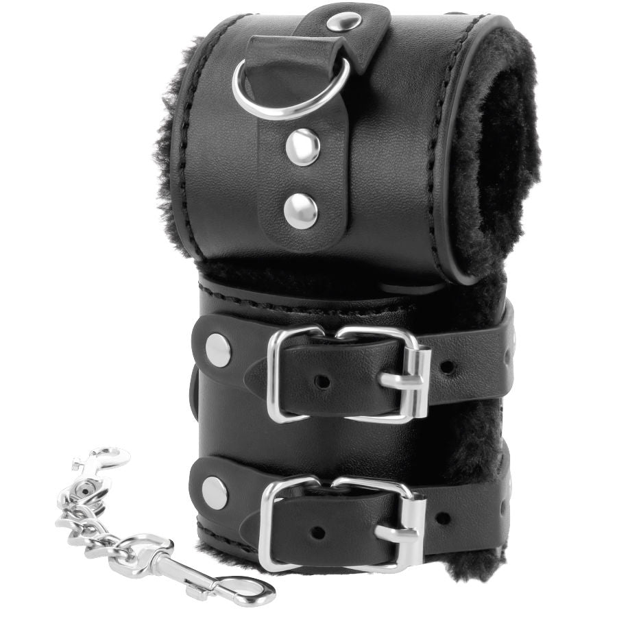 Esposas Darkness Black Forradas Wide