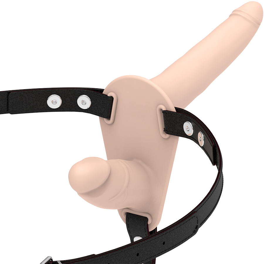 Arnés Doble Strap-On Silicona