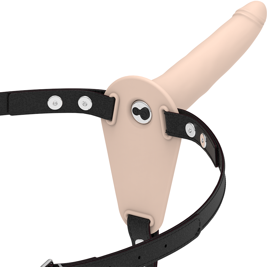 Arnés Strap-On Silicona Vibrador USB