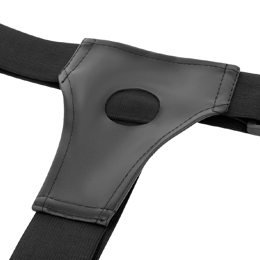 Arnés Hueco con Vibración Realístico 15,5CM