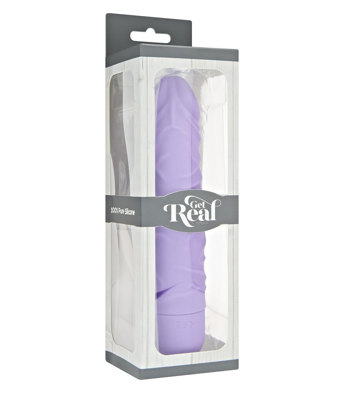 Vibrador Classic Silicona Purpura