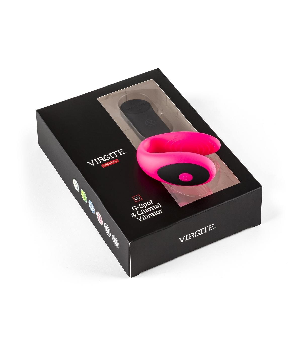 Vibrador Punto G y Clitoris E12 Rosa Parejas