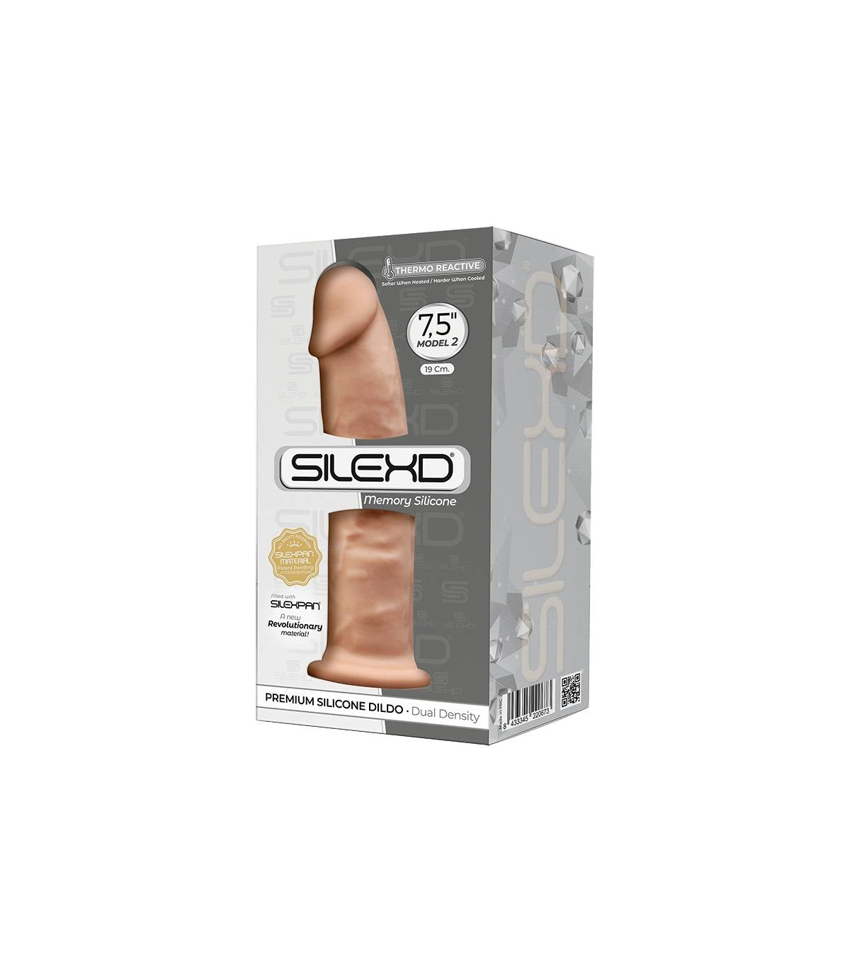 Silexd Dildo Silicona 7,5" Model 2 Thermo Reactive