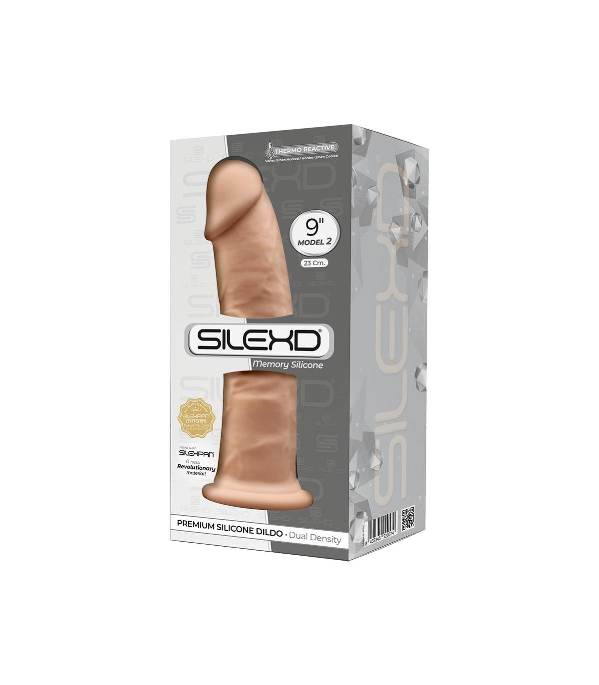 Silexd Dildo Silicona 9" Model 2 Thermo Reactive