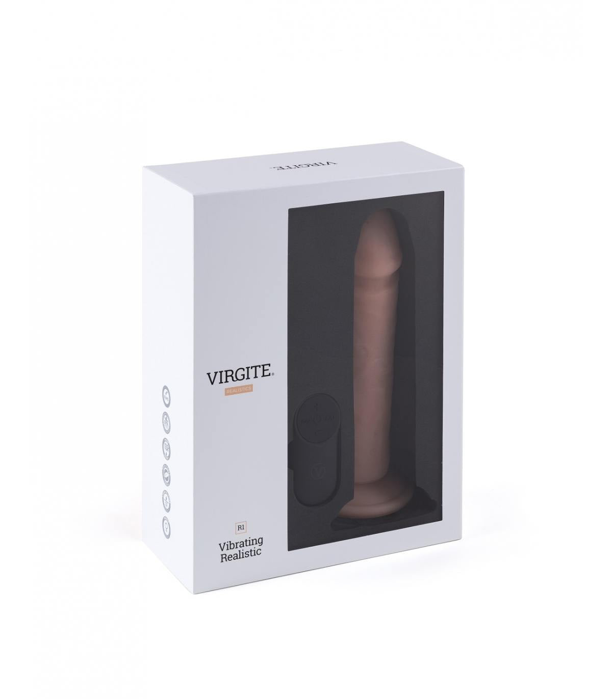 Vibrador Realístico R1 19CM con Control Remoto