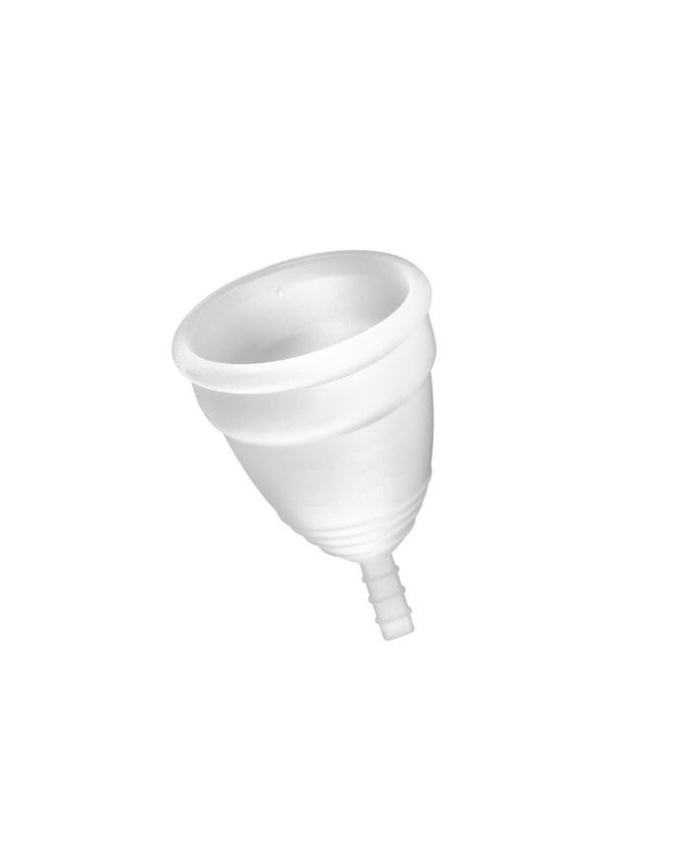 Copa Menstrual Yoba Silicona Blanca Talla S