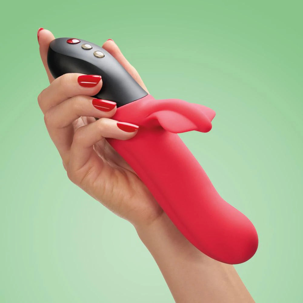 Fun Factory Impulsor Vibrador Bi Stronic Fusion Rojo