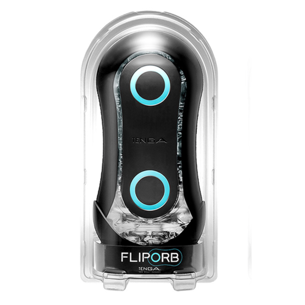 Tenga Flip Orb Black-Blue Rush