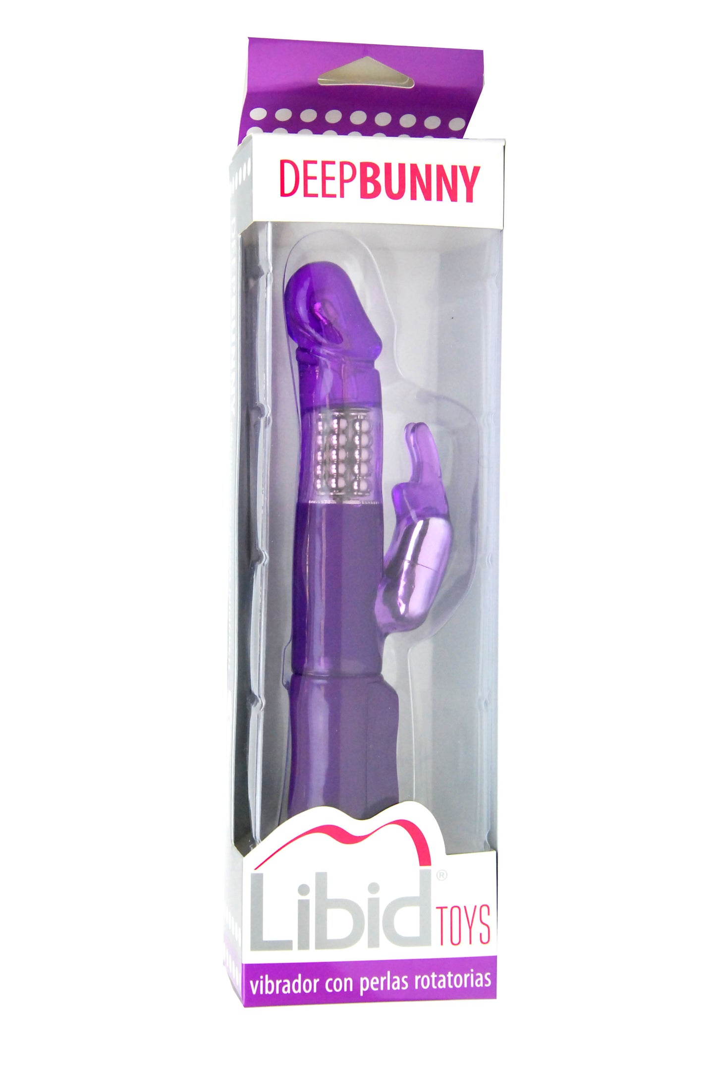 Vibrador Rotador Deep Bunny Purple