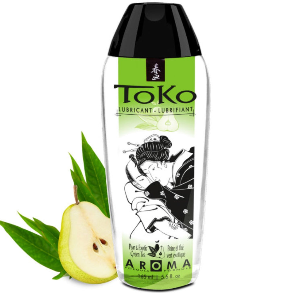 Lubricante Shunga Toko Té Verde y Pera 165ML