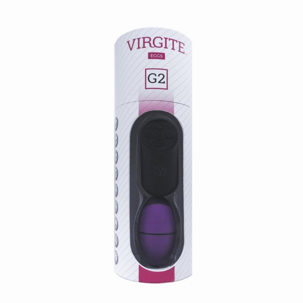 Huevo Vibrador Control Remoto Virgite G2 Morado