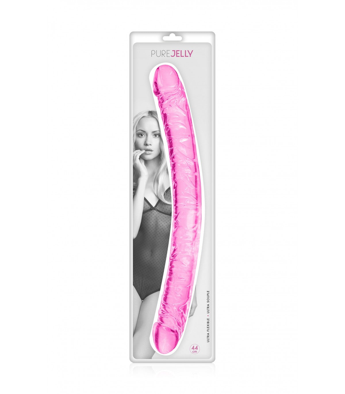 Dildo Doble Rosa 44CM