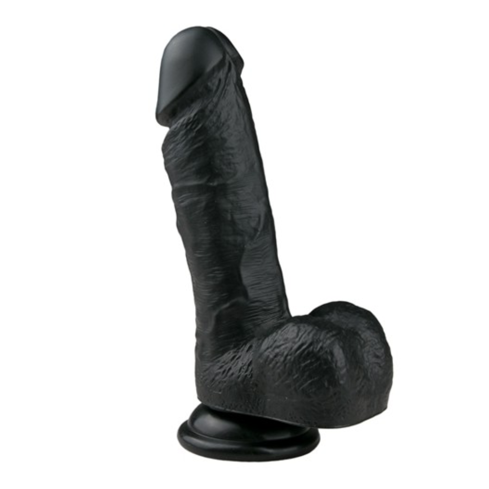 Dildo Realistico Negro 20 CM